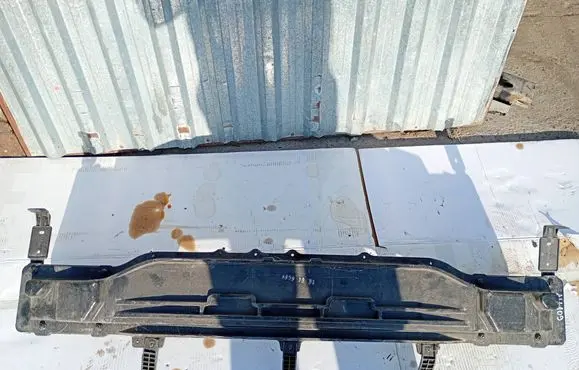 Rear bumper support beam