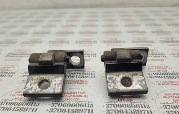 Rear door hinge set