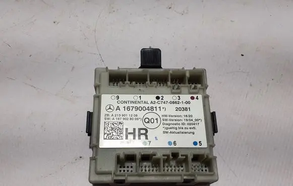 Mercedes-Benz GLC C253 Door control unit/module A1679004811