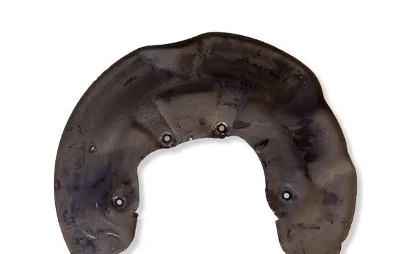 Audi A6 S6 C6 4F Front brake disc dust cover plate 4F0615311