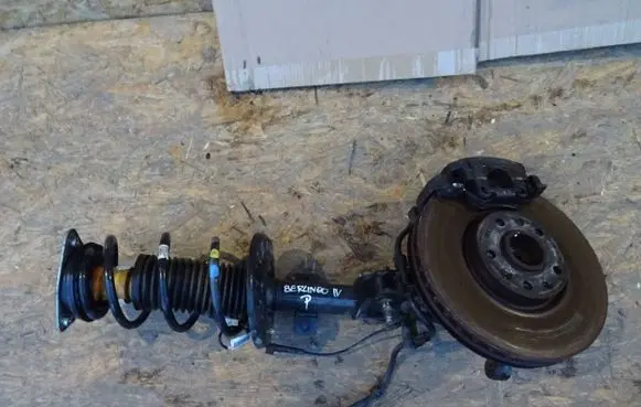 Citroen Berlingo Front shock absorber with coil spring