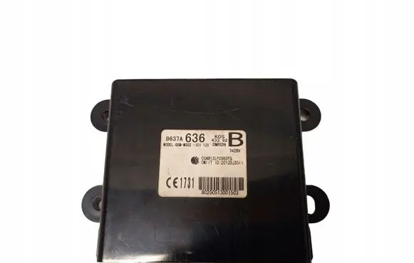 Mitsubishi Space Star Door control unit/module 8637A636STEROWNIK