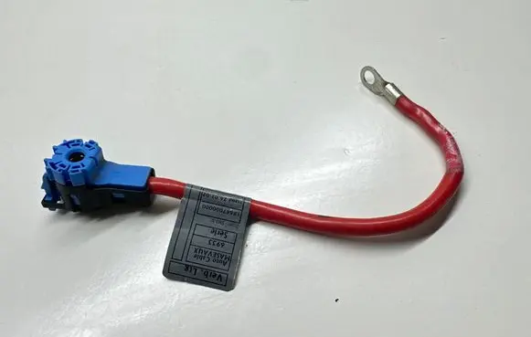 BMW 7 E65 E66 Positive cable (battery) 69005729 18647000000