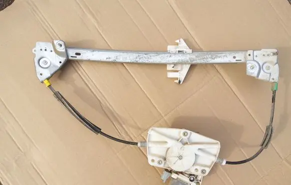 Peugeot 406 Front door window regulator with motor 7446008803 105267103