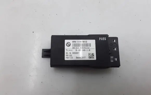 BMW X5 F15 Seat heating relay 9216468