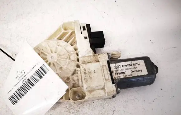 Audi A6 S6 C6 4F Rear door window regulator motor 4F0959801C