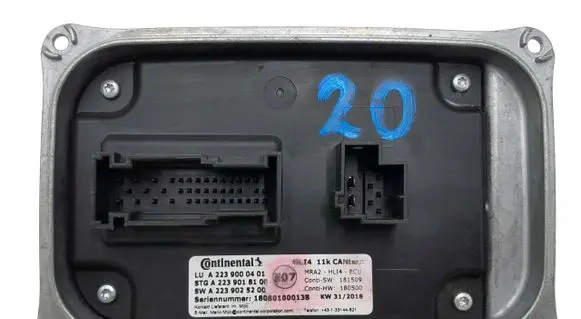 Mercedes-Benz S W223 Xenon control unit/module A2239000401
