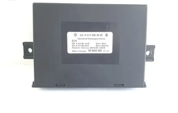 Mercedes-Benz E W212 Other control units/modules A2129004602 A2129011000 A2129028201