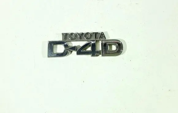 Toyota Corolla E120 E130 Fender model badge letters 