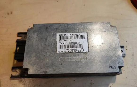 BMW 7 E65 E66 Voice control module 844169226409