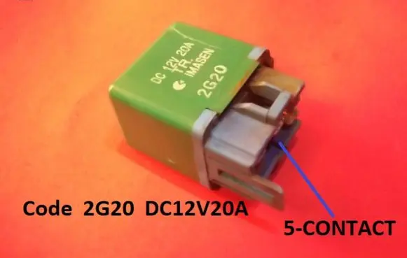 Ford Probe Other relay 2G20 DC12V20A