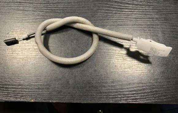 Front door cable line