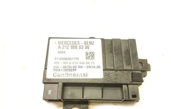 Mercedes-Benz Vito Viano W639 Fuel injection pump control unit/module A2129000306 5WK11555EBF A2124460071