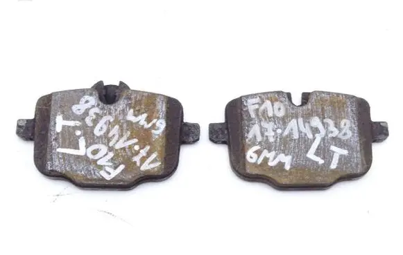 BMW 5 F10 F11 Brake pads (rear) 6775343