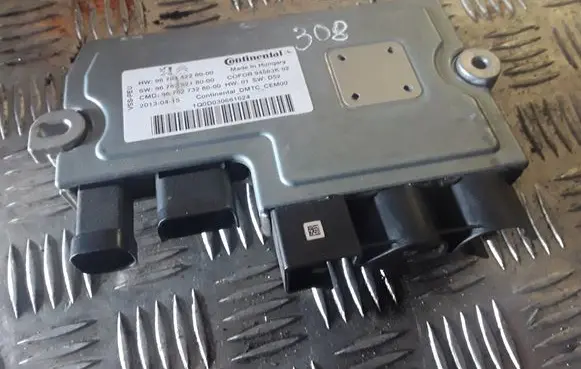 Peugeot 308 Engine control unit/module 967834228000 9678342280 1Q0D030661624