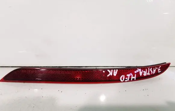 Opel Astra J Rear tail light reflector 13370759