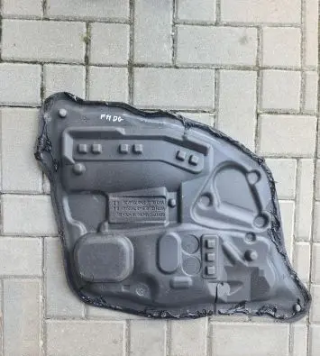 BMW 5 F10 F11 Rear door sound insulation 51487182040 164766
