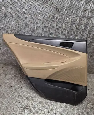 Hyundai Sonata Rear door card panel trim 833703Q000