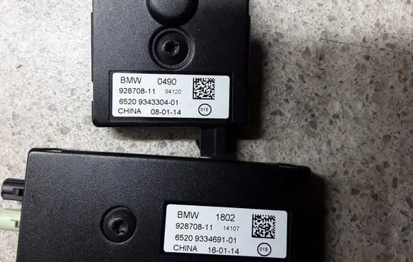 BMW X5 F15 Aerial antenna amplifier 9343304 9334691