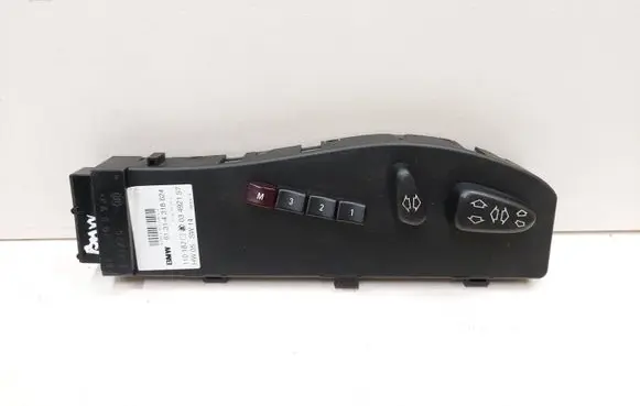 BMW 7 E65 E66 Seat control switch 61314318624 4318624 110187