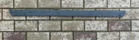 Land Rover Range Rover Velar Front bumper splitter molding J8A217D751AB
