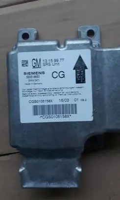 Opel Signum Airbag control unit/module 13159977 CGS0105158X