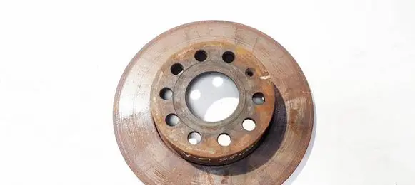 Skoda Octavia Mk2 (1Z) Rear brake disc neventiliuojamas