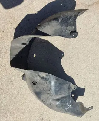 Hyundai Tucson JM Rear arch fender liner splash guards 868242E000 868222E000