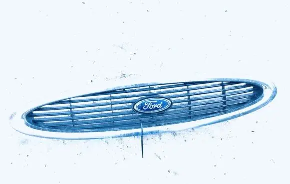 Ford Mondeo MK II Front grill 95bg8200 96bg8a133