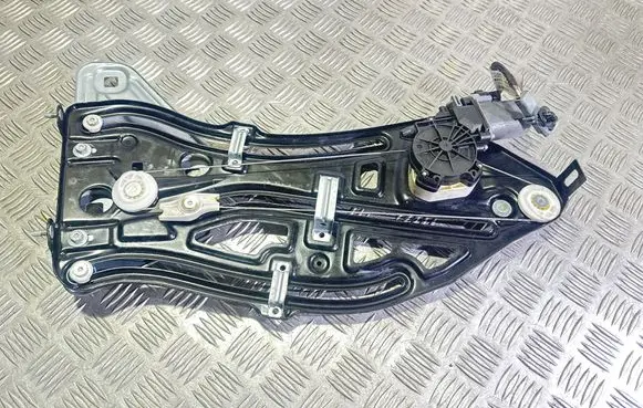 Peugeot 207 CC Rear door window regulator with motor 9680072480 9662702280 400974C