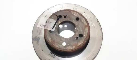 Mercedes-Benz C W202 Rear brake disc neventiliuojamas