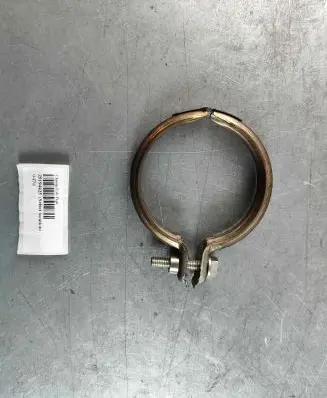 Opel Corsa E Muffler pipe connector clamp 25194425