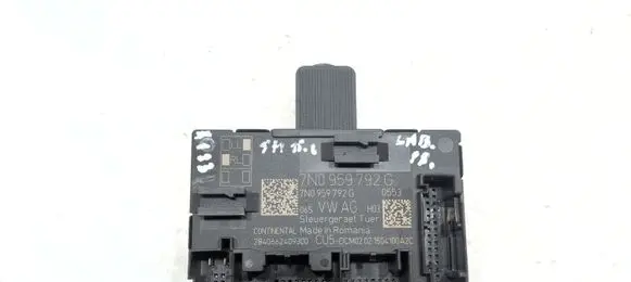 Volkswagen Sharan Door control unit/module 7N0959792G