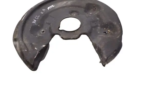Volkswagen PASSAT CC Rear brake disc plate dust cover 5N0615611C