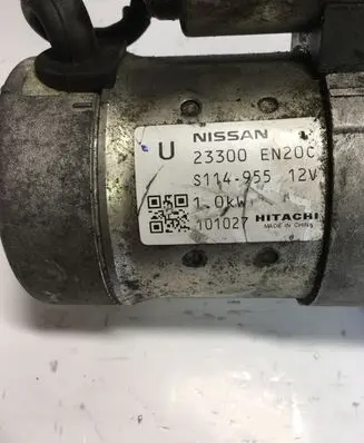 Nissan Juke I F15 Starter motor 23300EN20C S114955