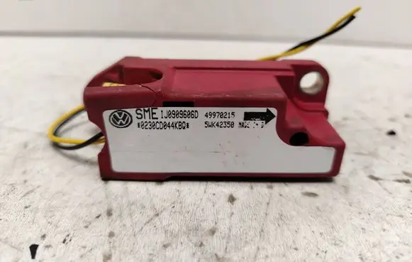 Airbag deployment crash/impact sensor