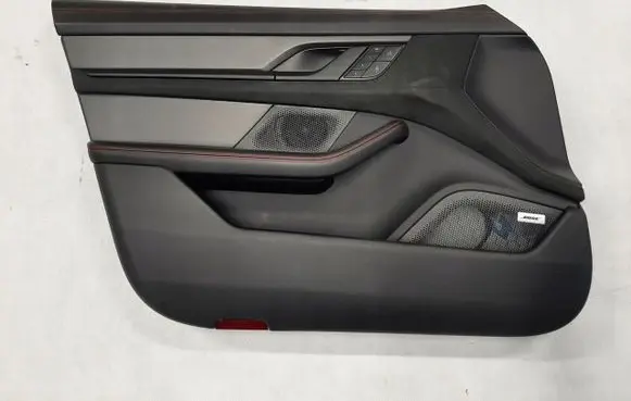 Porsche Taycan 9J1 Front door card panel trim 9J1867011BK