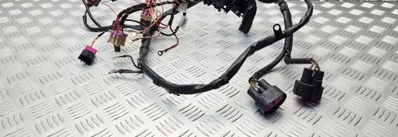 Audi A6 S6 C6 4F Cooling fan wiring 4F1971284G 8K0951253
