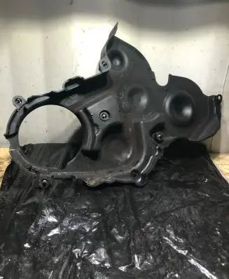Citroen C4 I Timing belt guard (cover) 9643649280
