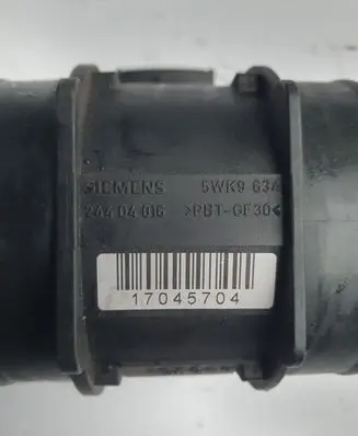Opel Signum Mass air flow meter 5WK9634 2440416