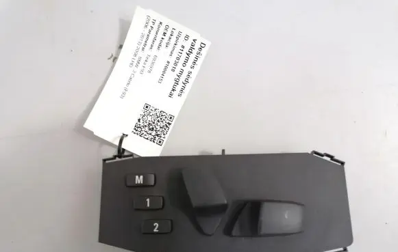 BMW 3 E92 E93 Seat control switch 6936978