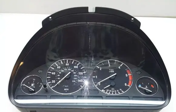 BMW 5 E39 Speedometer (instrument cluster) 87001313 6914915 62116914915
