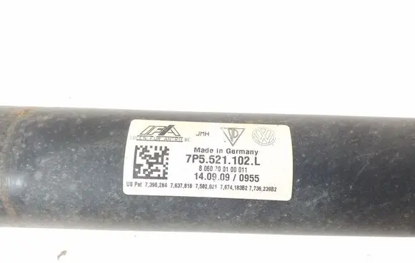 Porsche Cayenne (92A) Rear driveshaft/prop shaft 7P5521102L