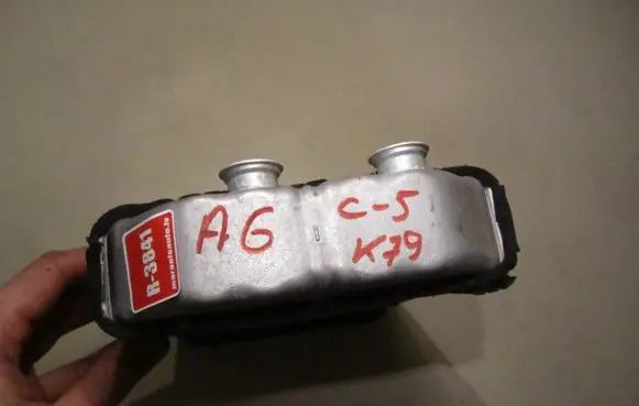 Air conditioning (A/C) radiator (interior)