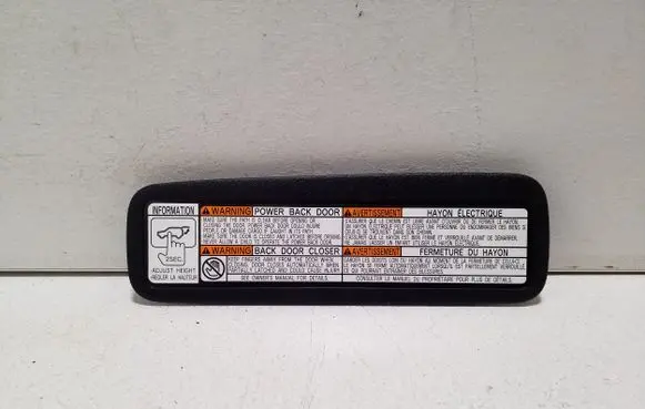 Lexus NX Tailgate trim 6478578010