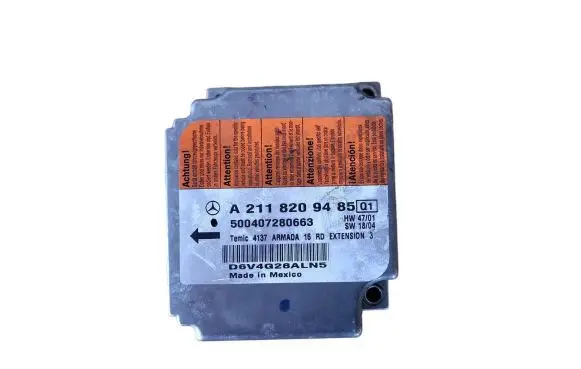 Mercedes-Benz E W211 Airbag control unit/module A2118209485