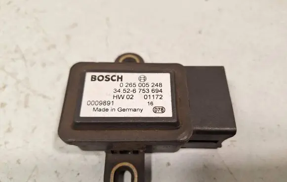 BMW X5 E53 ESP acceleration yaw rate sensor 0265005248 34526753694