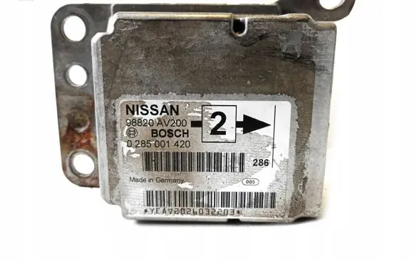 Nissan Primera Airbag control unit/module 98820AV200