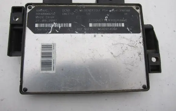 Peugeot Partner Engine control unit/module 9641390180 9642414580