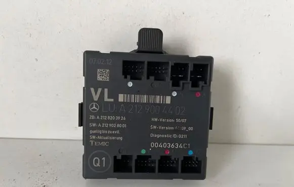Mercedes-Benz E W212 Door control unit/module A2128203926 A2129004402 A2129028001